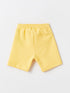 LC Waikiki Crew Neck Short Sleeve Printed Baby Boy T-Shirt and Shorts 2-Piece Set